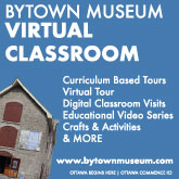 Advertisement for Bytown Museum.
