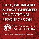 Advertisement for The Canadian Encyclopedia.