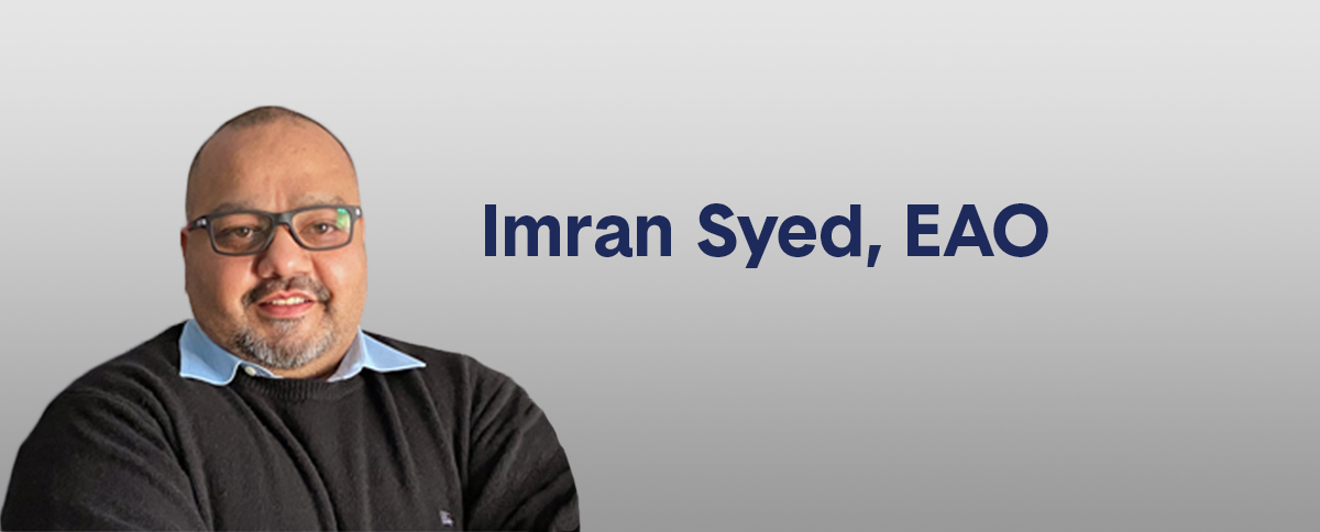 Portrait de Imran Syed.