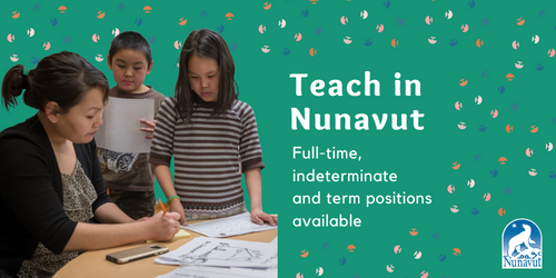 Advertisement for Nunavut tourism.