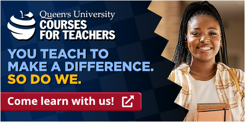Advertisement for Queen's University.