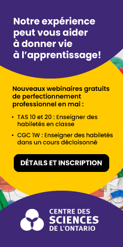 Advertisement for Ontario Science Centre